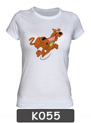 Remera estampada Scooby Doo. K055