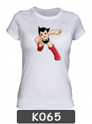 Remera estampada Astroboy. K065